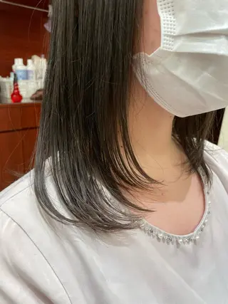 ミディアム ヤノ ユリカ   🥑のヘアスタイル