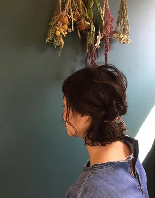 ミディアム カラー ヘアアレンジ ITO YUKIのヘアスタイル