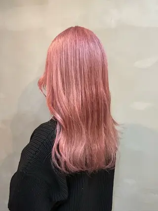 セミロング ハイトーン/ブリーチ 🧁soraのヘアスタイル