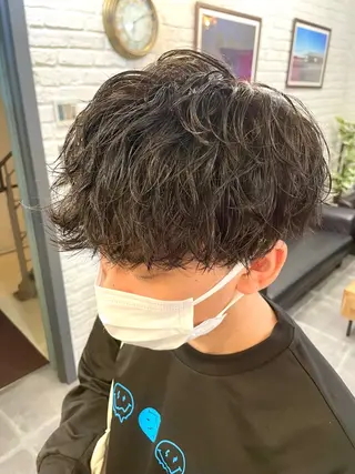 パーマ メンズ 【マンツーマン接客】 ✂︎🟡酒井司🟡のヘアスタイル