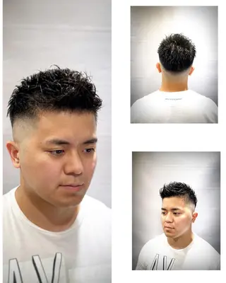 ショート 店長💈山田竜太 BARBERのヘアスタイル