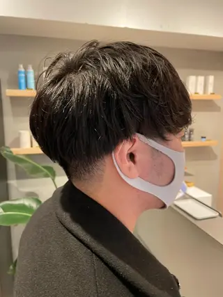 パーマ メンズ hazuki 🌝のヘアスタイル