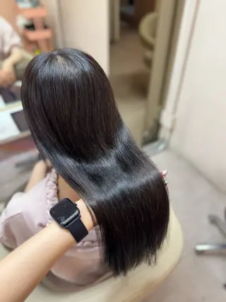 ロング 🤍 韓国ヘア / INORI 🤍のヘアスタイル