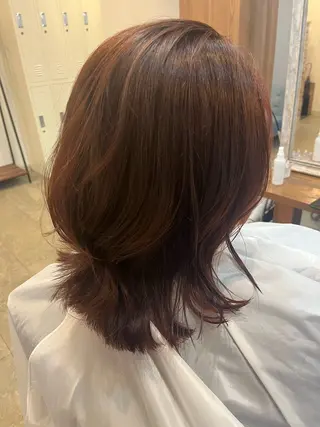 ミディアム くすみカラー/ボブ ♡ madocaのヘアスタイル