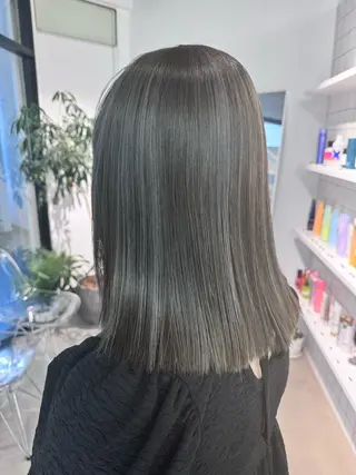 ミディアム カラー ご予約は2月まで！ maho‪🐈🎀のヘアスタイル