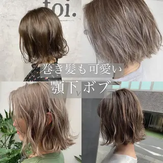 ショート カラー ボブ　ショート 特化 迫田紘史のヘアスタイル