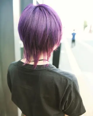 ショート カラー 髪質改善酸性縮毛矯正 酸性ストレート◎鈴木のヘアスタイル
