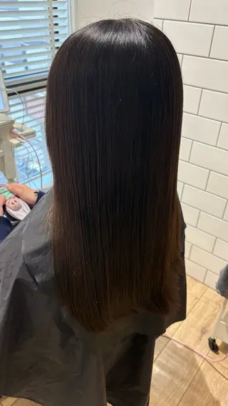 ロング 似合わせ 顔周りYUUGAのヘアスタイル