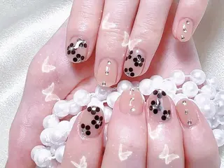 ネイル 🦋チップ長さだし 専門店🦋のネイルデザイン