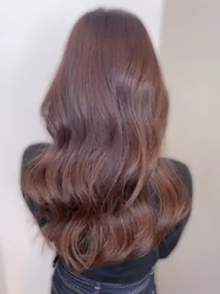 ロング カラー ✨髪質改善カラー✨ 赤味除去カラー／理久のヘアスタイル