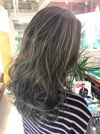 ロング カラー ヘアアレンジ HORN hairsalonのその他イメージ