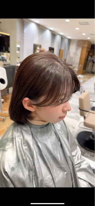 ショート 新宿/レイヤー 顔周りカット溝手優太のヘアスタイル
