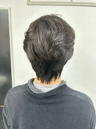 ショート エンゼルス美容室斉間 圭司のヘアスタイル
