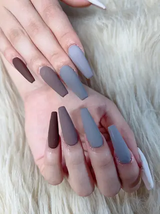 ネイル Koa woodのネイルデザイン