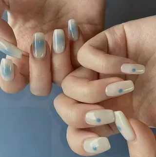 ネイル By moonネイル 🌷ワンホン/韓国風のネイルデザイン