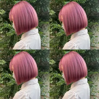 ショート カラー 大人可愛い透明感🌟 小顔・韓国髪🌟野中のヘアスタイル