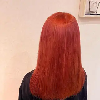セミロング パーマ カラー 【N°deseo】 吉祥寺のヘアスタイル
