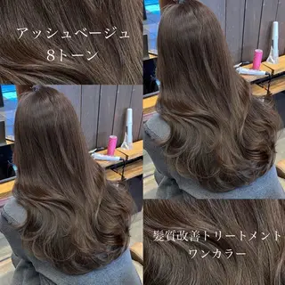 ロング カットモデル募集 長谷川のヘアスタイル