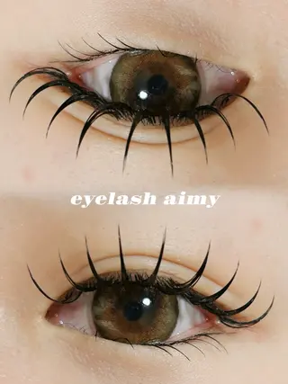 マツエク・マツパ aimy 🎀Ayaka🎀のマツエク・マツパデザイン