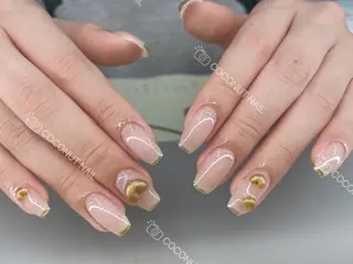 ネイル 神田 ココナッツのネイルデザイン