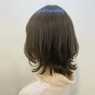 ミディアム カラー 髪質改善☆ 縮毛矯正miyuのヘアスタイル
