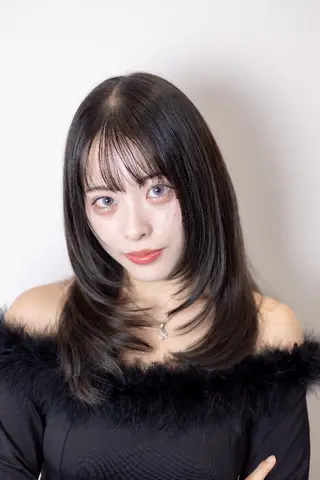 セミロング 尾澤 尚希のヘアスタイル