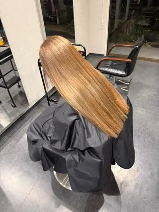 ロング 髪質改善⚡️カラー 🍀武久 誠🍀のヘアスタイル