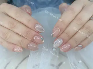 ネイル 神田 ココナッツのネイルデザイン