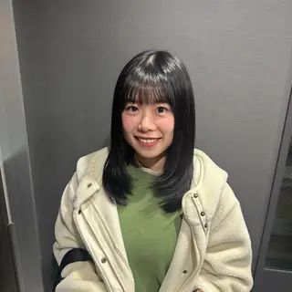 ミディアム ボブ/艶カラー /misako🧺のヘアスタイル