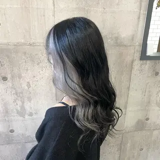 セミロング カラー Hair Labo ASH  あみん♡のヘアスタイル
