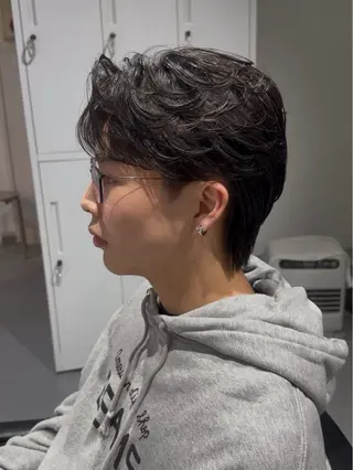 パーマ メンズ 札幌メンズ専門 星雅哉のヘアスタイル