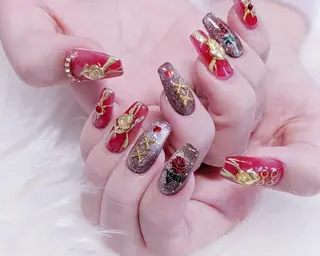 ネイル MoonNail ユリ🌸のネイルデザイン