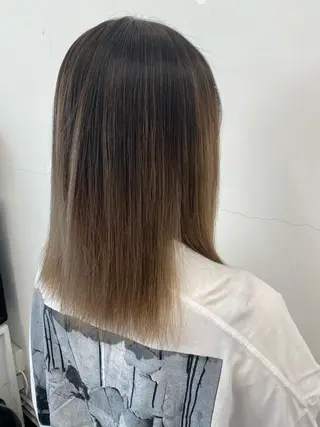 ミディアム カラー ヘアアレンジ メンズ ブリーチ　ハイトーン 特化🌈フジタハルキのヘアスタイル