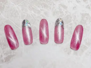 ネイル マジック ミラーのネイルデザイン