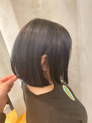 ショート カラー ヘアアレンジ 顔周りカット・相談 レイヤーも◎しずくのヘアスタイル