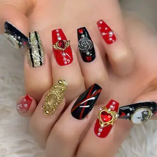 ネイル 【Yappy🌈】 💖P-tanaのネイルデザイン