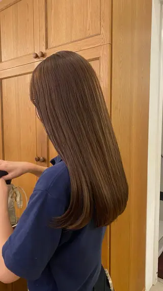 ロング カラー 透明感カラー 🦙なりたりみのヘアスタイル