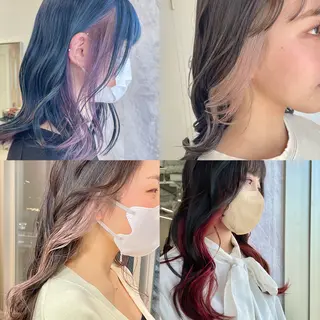 セミロング 🎗副店長/井上 竜 ブリーチ指名No.1のヘアスタイル
