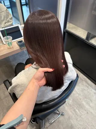 ミディアム mao | 柔らか艶カラー🫧のヘアスタイル