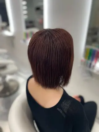 カラー 野崎/酸性ストレート /天王寺のヘアスタイル