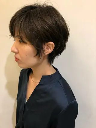 ショート ヤマモト マイのヘアスタイル