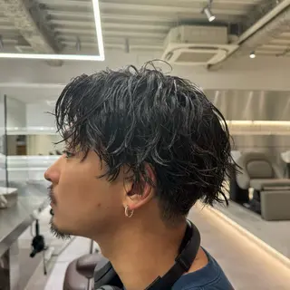 パーマ メンズ メンズ特化ニュアンス パーマ RYOのヘアスタイル