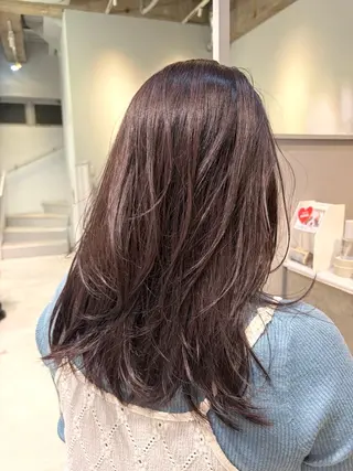 セミロング FILMS 田町芝浦所属・骨格診断カット ひより FILMSのヘアスタイル