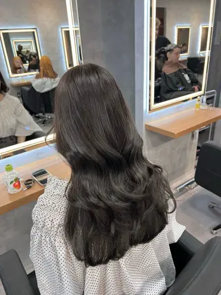 ロング カラー 💖札幌カラー 指名No.1💖玲奈のヘアスタイル