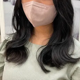 セミロング カラー Rena 🌟のヘアスタイル