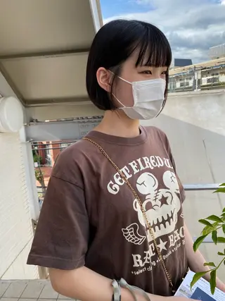 ショート 水田 成美のヘアスタイル