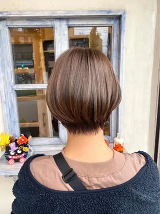 ショート 井上 日菜乃のヘアスタイル