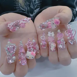 ネイル Sora nail 長さ出し専門店のネイルデザイン
