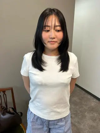 ロング カラー パーマ/透明感カラー 元町🌱takutoのヘアスタイル
