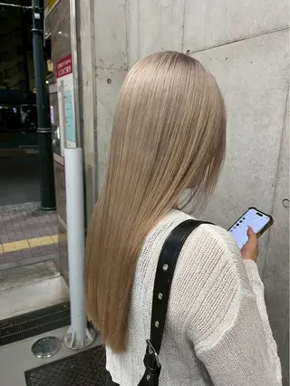 ロング カラー 暖色カラー/艶カラー mitsuki🌴のヘアスタイル